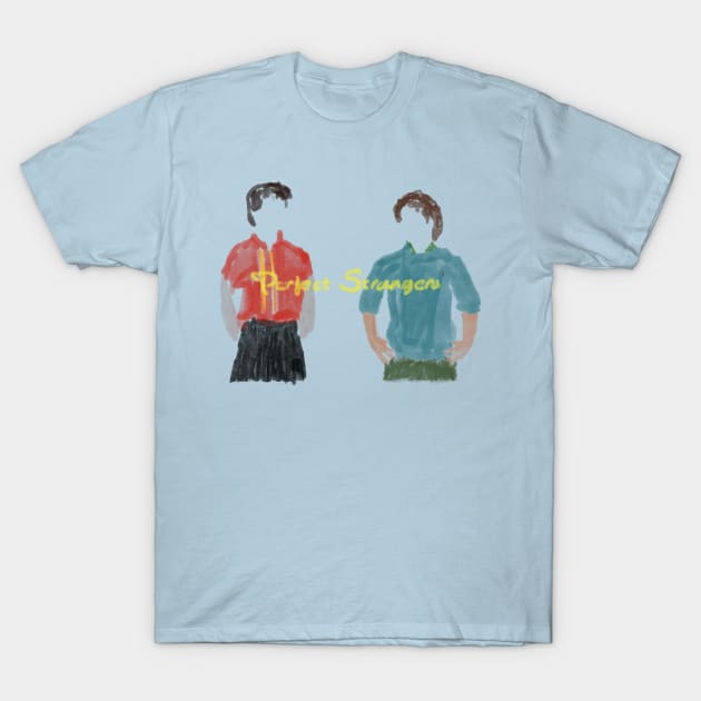 Perfect Strangers Classic Logo T-Shirt by CaptainOceanSkydive